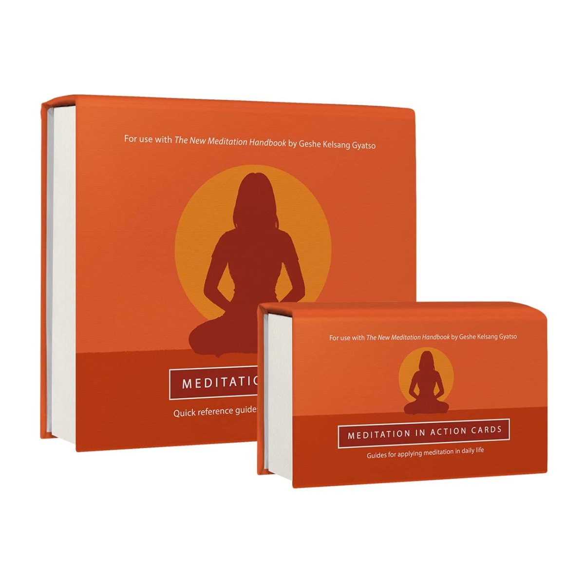 Meditation Card Set and Meditation in Action Card Set Tharpa