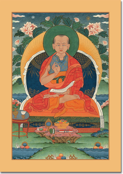 Geshe Langri Tangpa 1 - 4 x 6 card