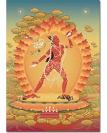 Vajrayogini 9 - The Beautiful Face of Vajrayogini - Artwork