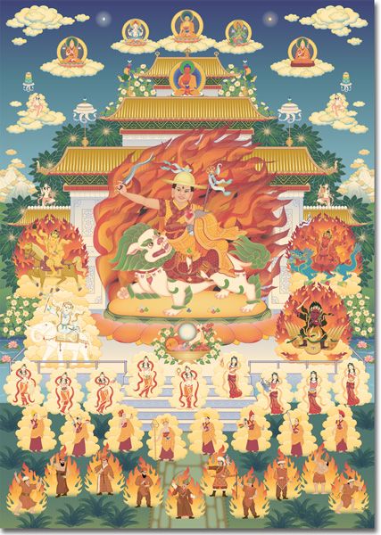 Dorje Shugden 5 (Cinco Linhagens)