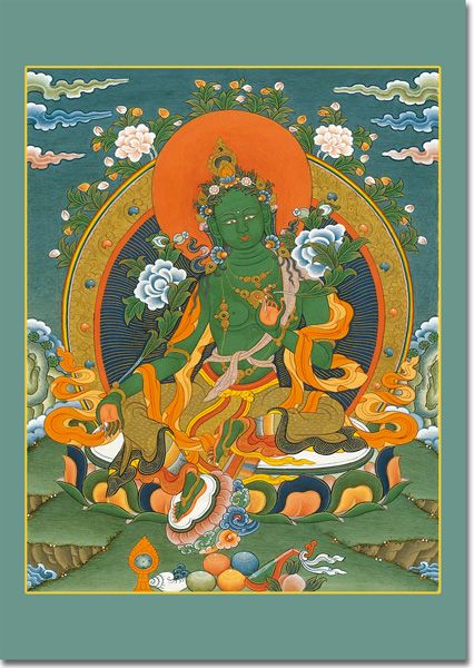 Green Tara 1 - Tharpa Art